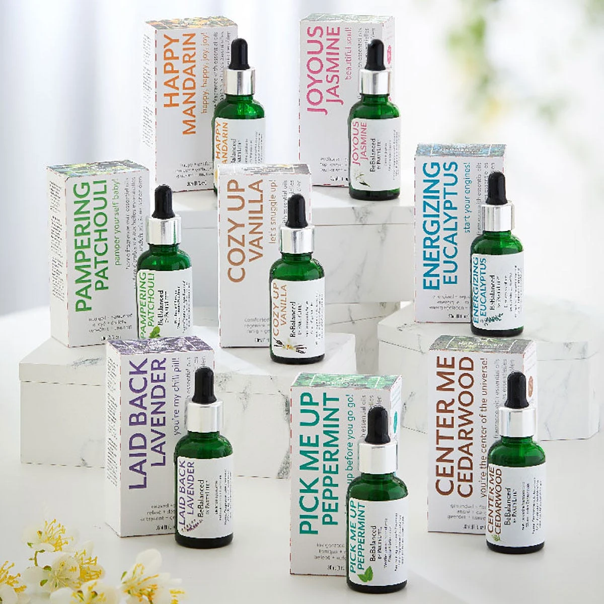 Huile Essentielle + Fragrance Pure BeBalanced By PartyLite™ Pick Me Up Peppermint 4 Huile Essentielle + Fragrance Pure BeBalanced By PartyLite™ Pick Me Up Peppermint – Image 4