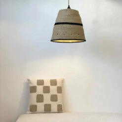 Abat Jour Pour Lustre En Herbier à Pois Noir - Opjet Paris -Décoration Intérieur suspension abat jour en herbier a pois noir opjet paris 2