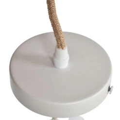 Abat Jour Pour Lustre En Herbier à Rayures Terracotta - Opjet Paris -Décoration Intérieur suspension abat jour en herbier a rayures terracotta opjet paris 7