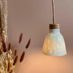 Suspension Lampe Baladeuse Rosinette Petits Points