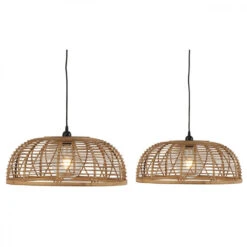 Suspension Coupole En Bambou Grisé Jenas D50cm Tout équipée 5 Suspension Coupole En Bambou Grisé Jenas D50cm Tout équipée -Décoration Intérieur suspension coupole en bambou grise jenas d50cm 2