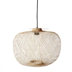 Suspension En Bambou Naturel D42cm Tout équipée - Bloomingville