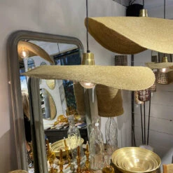 Suspension Flower En Herbier Naturel Avec Monture Dorée - 3 Tailles -Décoration Intérieur suspension flower en herbier naturel avec monture doree 3 tailles 7