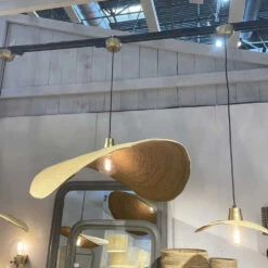 Suspension Flower En Herbier Naturel Avec Monture Dorée - 3 Tailles -Décoration Intérieur suspension flower en herbier naturel avec monture doree 3 tailles 8