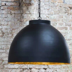 Suspension Kylie Noire En Métal Intérieur Doré Antique 10 Suspension Kylie Noire En Métal Intérieur Doré Antique -Décoration Intérieur suspension kylie noire metal interieur dore 4