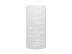 Pilier GloLite By PartyLite® Non Parfumé, Blanc, 7x15 Cm
